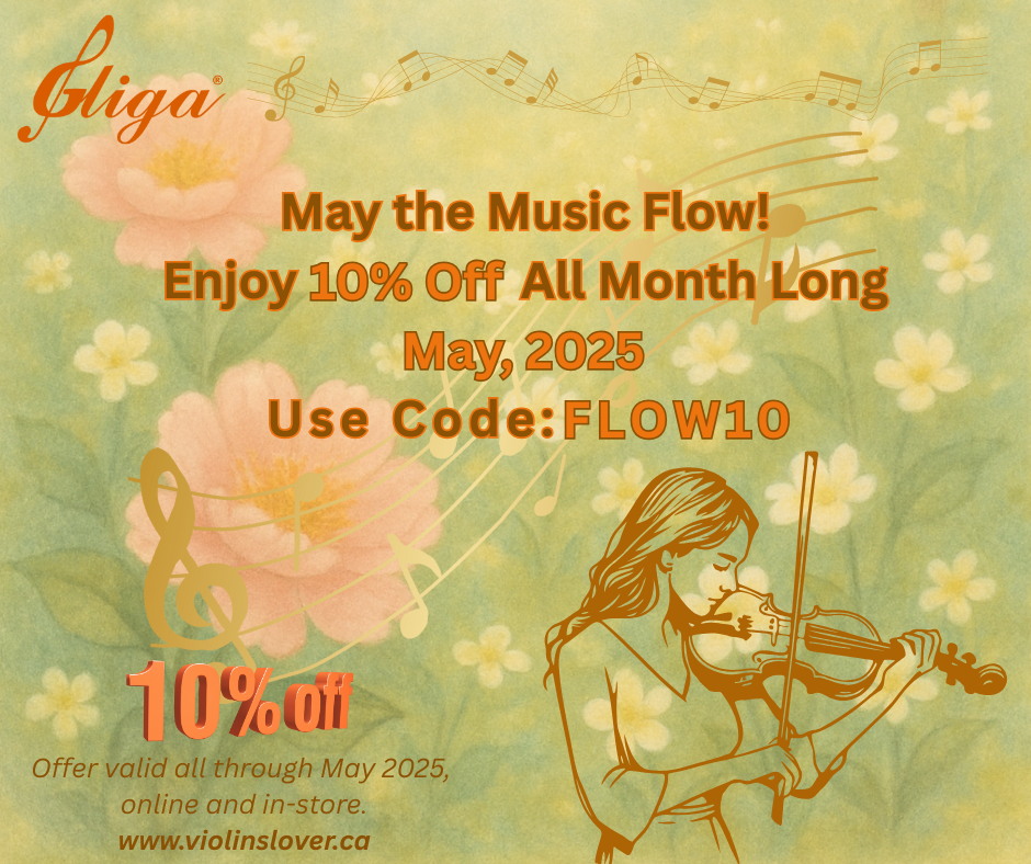 ? May the Music Flow! ? Enjoy 10% Off All Month Long - May, 2025 Use Code: FLOW10